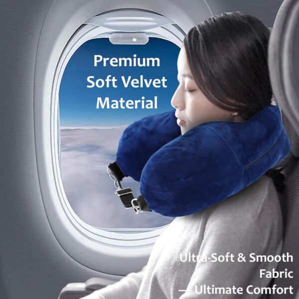 Kunyi's Travel Pillow You Stuff with Clothes As Carry-On Luggage Fits 5 Days of ... - Image 4