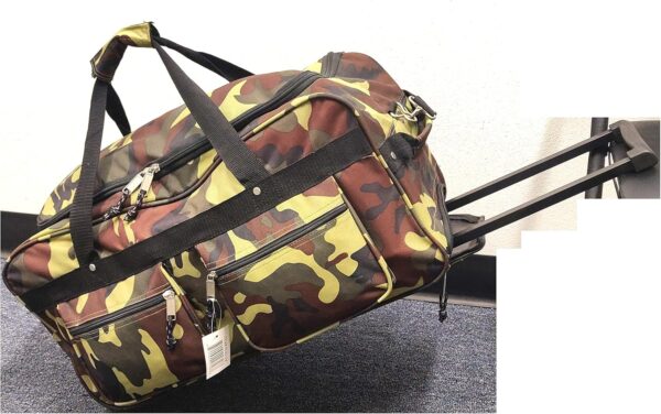 Explorer Tactical Hunting Camo Duffel Bag Luggage Travel Gear for Outdoor Police... - Image 3