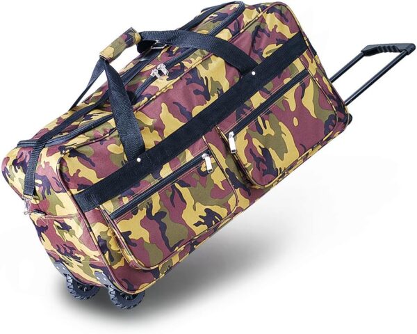 Explorer Tactical Hunting Camo Duffel Bag Luggage Travel Gear for Outdoor Police... - Image 4